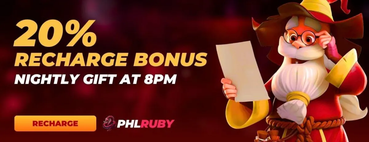 phlruby recharge bonus