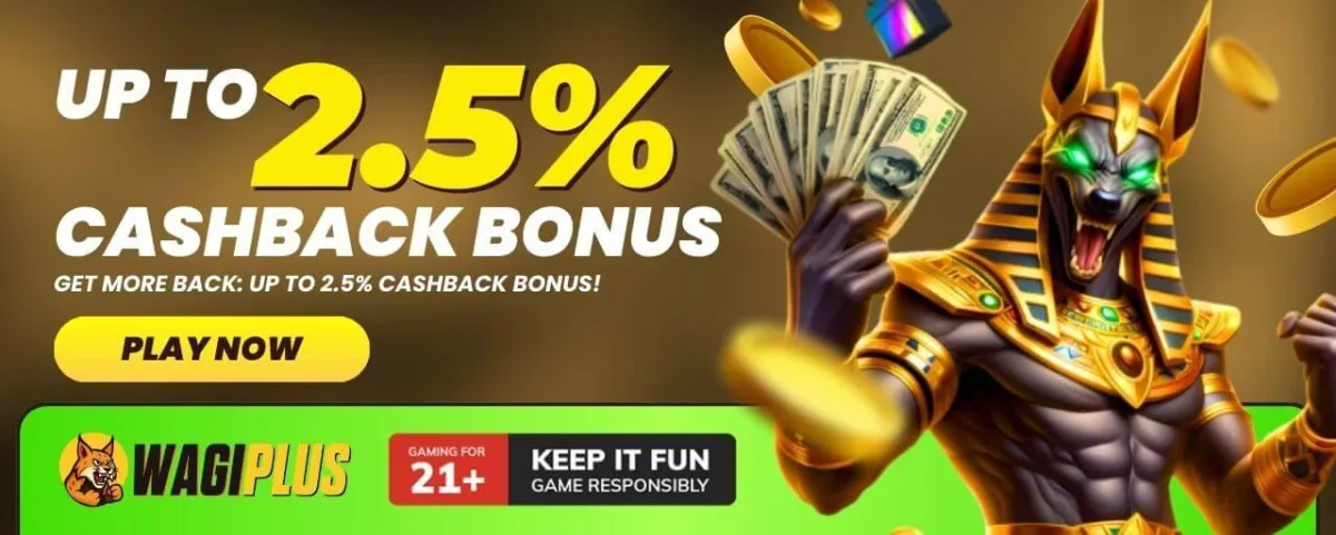 wagiplus up to 2% cashback bonus
