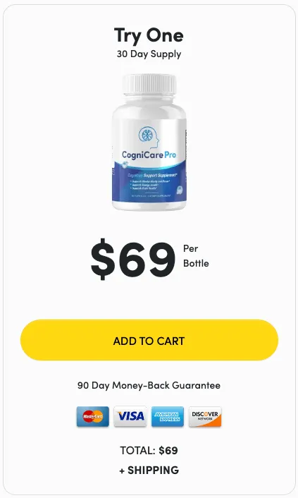 CogniCare Pro bottle 1