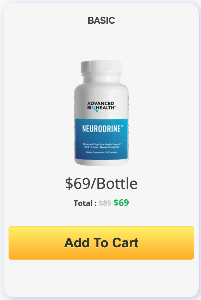 Neurodrine bottle 1