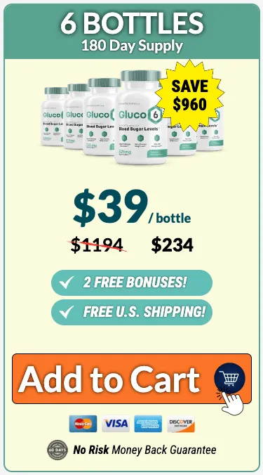 Gluco6 bottle 6