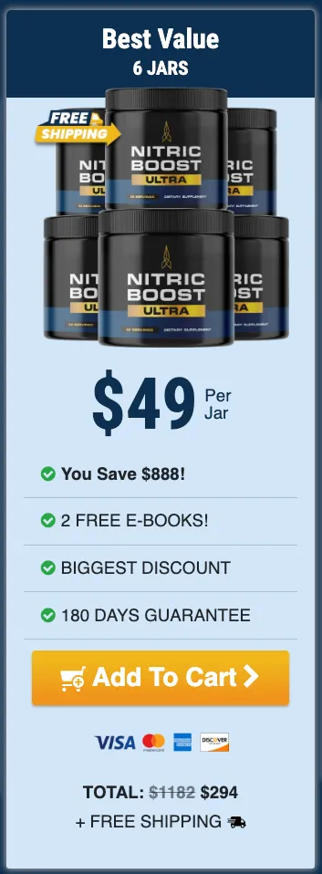 Nitric Boost bottle 6