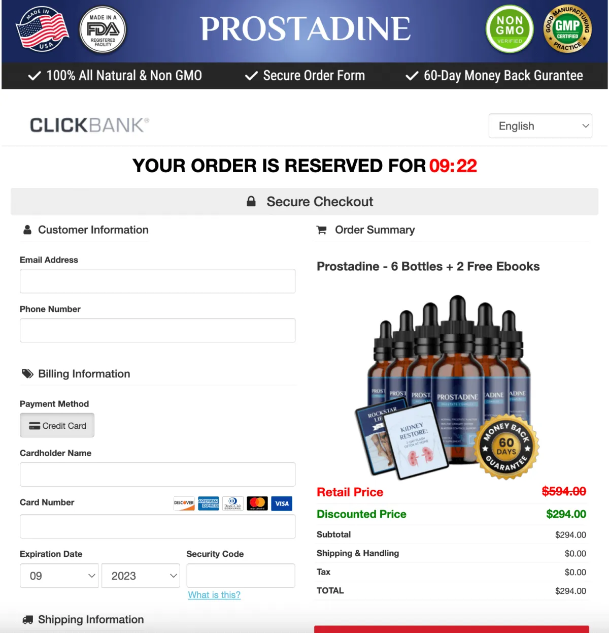 Prostadine purchase