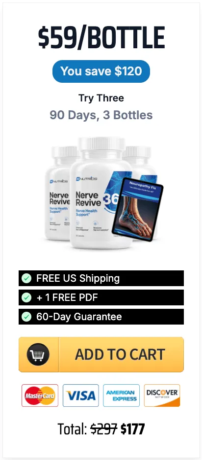 Nerve Revive 360 bottle 3