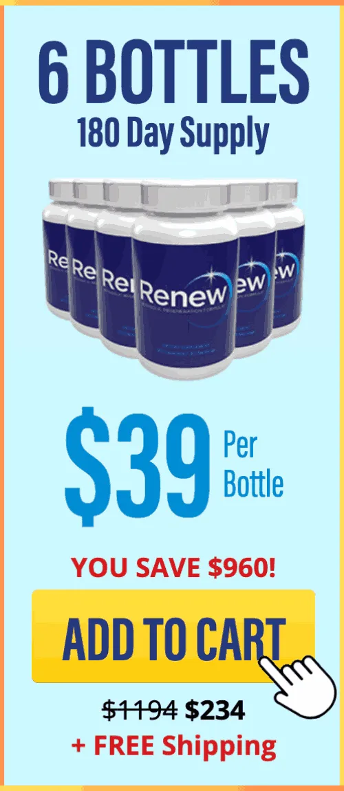 Renew Supplement bottle 6