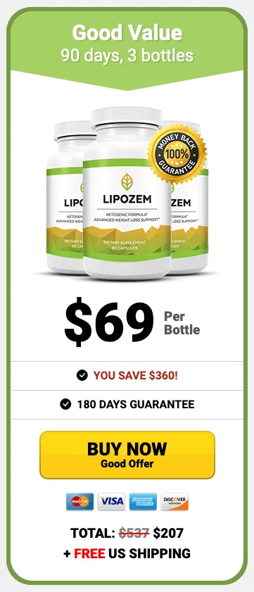 Lipozem bottle 3