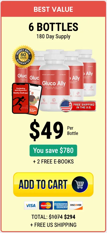 Gluco Ally bottle 6