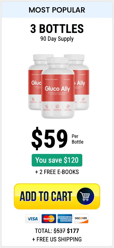 Gluco Ally bottle 3