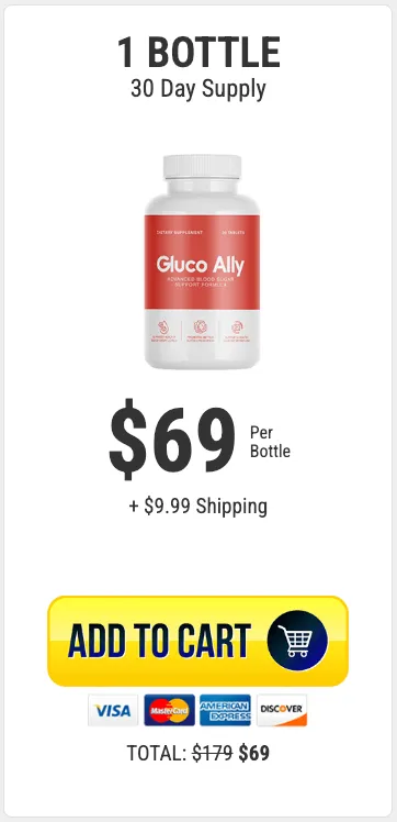 Gluco Ally bottle 1