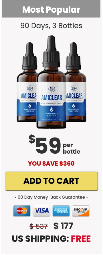 Amiclear 3 bottle