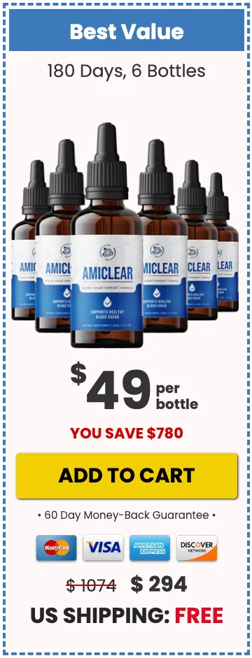 Amiclear 6 bottle