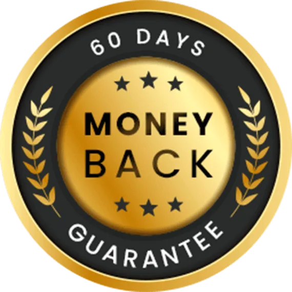 100% money back guarantee