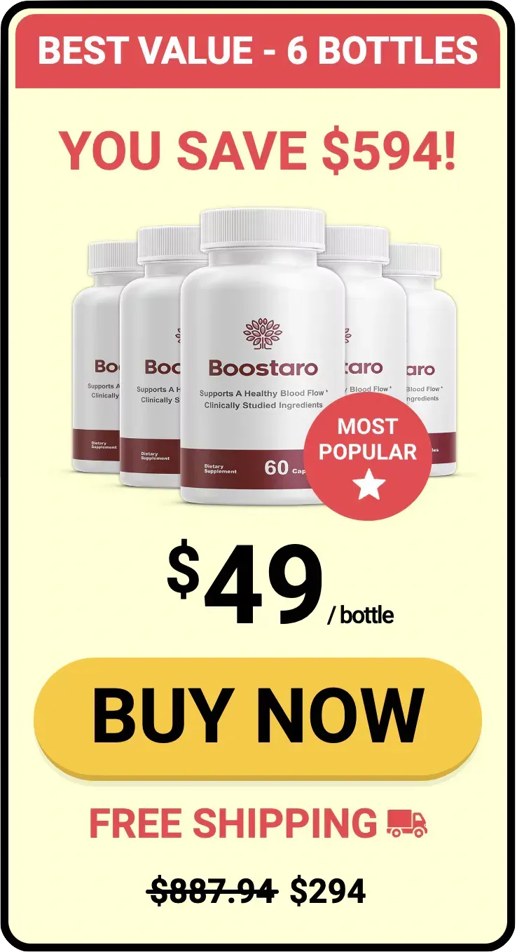 Boostaro order bottle 6