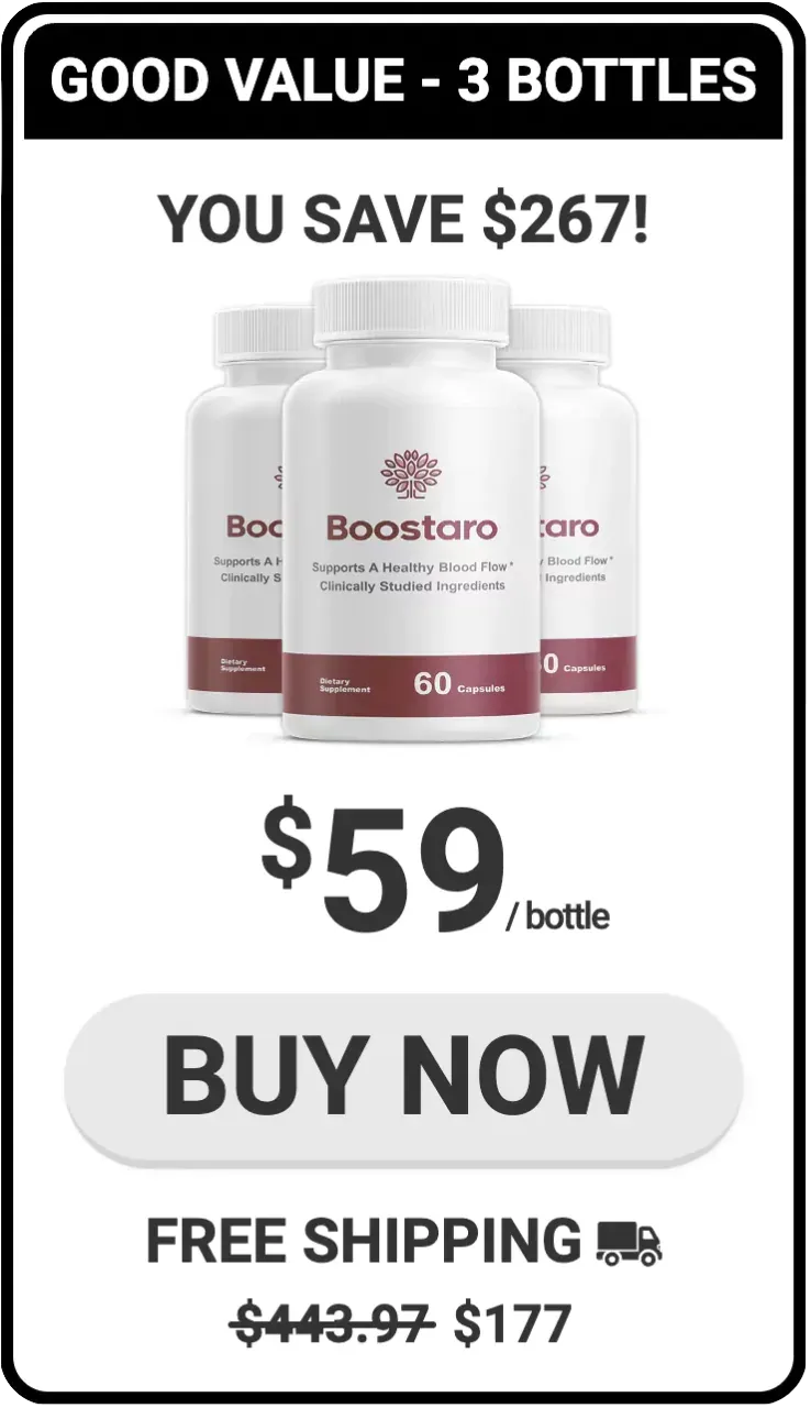 Boostaro order bottle 3