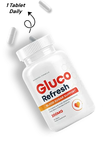 Gluco Refresh one bottle