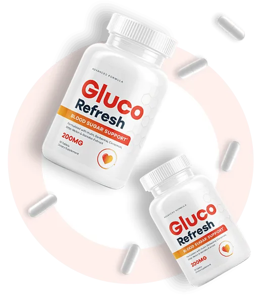 Gluco Refresh two bottles