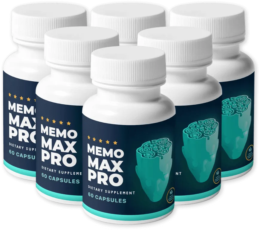 Memo Max Pro six bottles