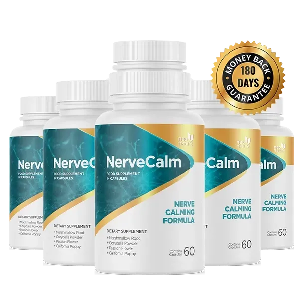 Nerve Calm six bottles