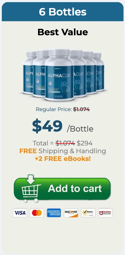 AlphaCur order bottle 6