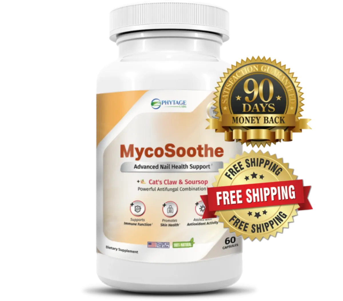 MycoSoothe one bottle
