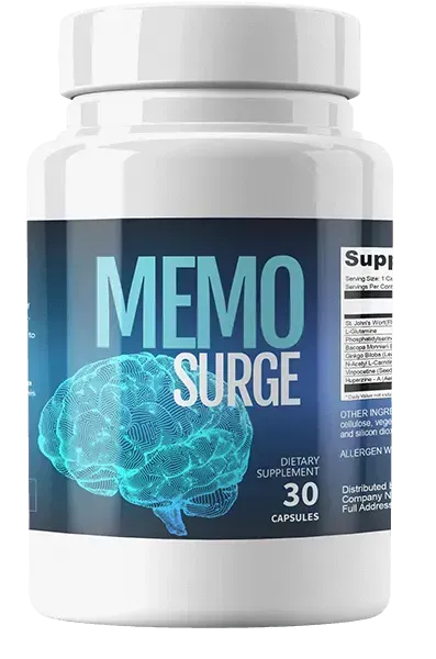 MemoSurge one bottle