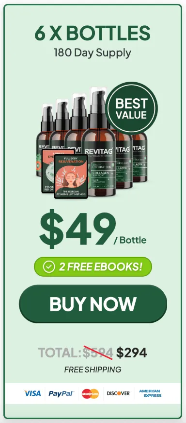 Revitag order 6 bottle