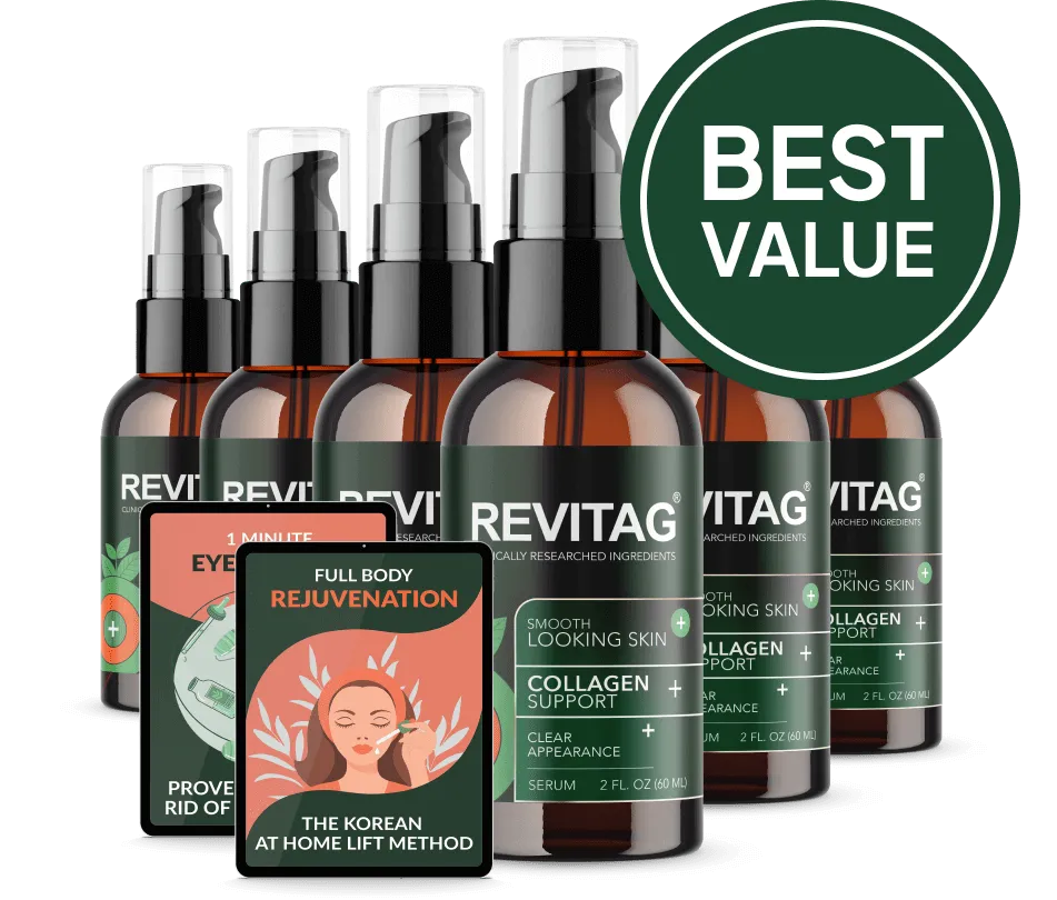 Revitag six bottles