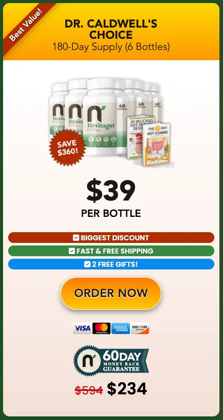 Revitagut order bottle 6