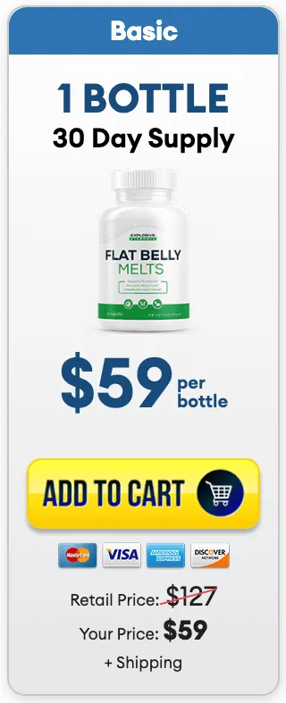 Flat Belly Melts order bottle 1