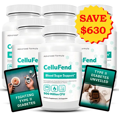 CelluFend six bottles
