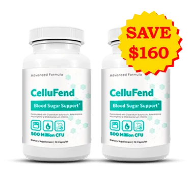 CelluFend two bottle