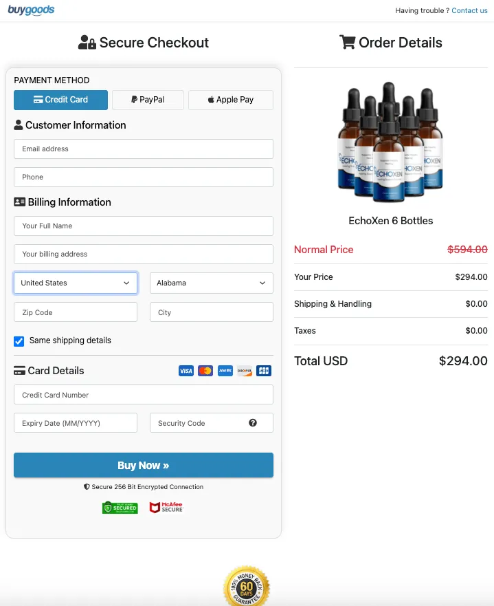 EchoXen purchase