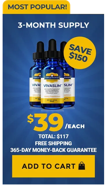 VivaSlim order 3 bottle