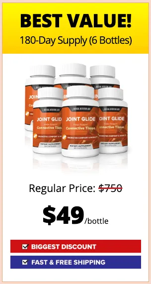 Joint Glide order bottle 6