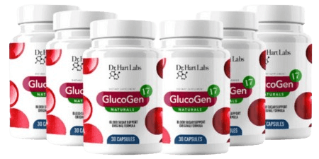 GlucoGen17 six bottles