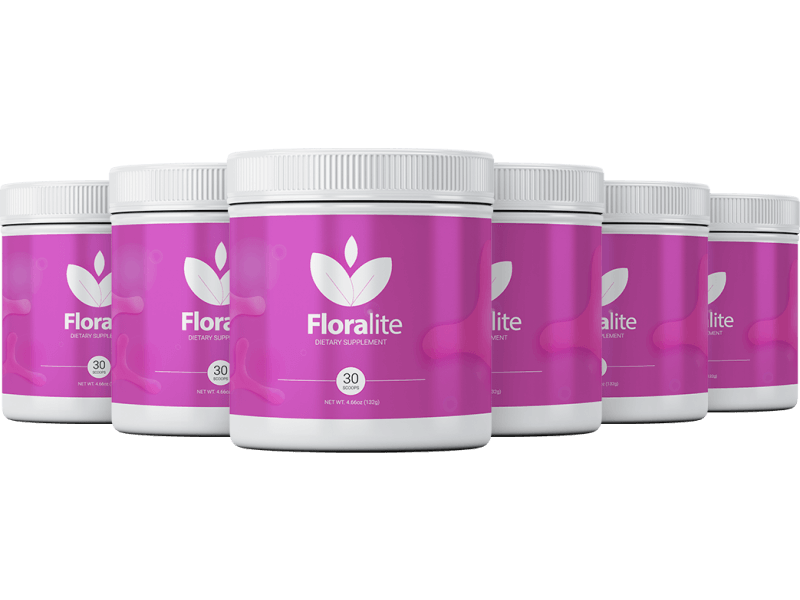 Floralite six bottles