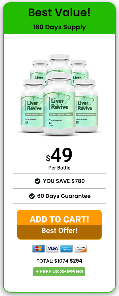 Liver Revive order bottle 6