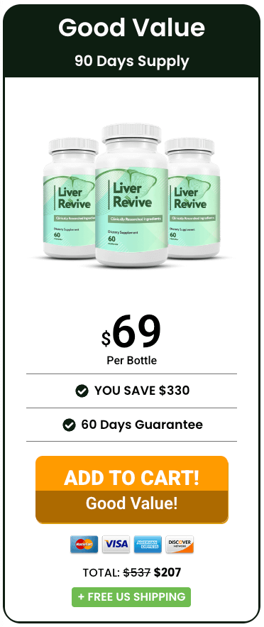 Liver Revive order bottle 3