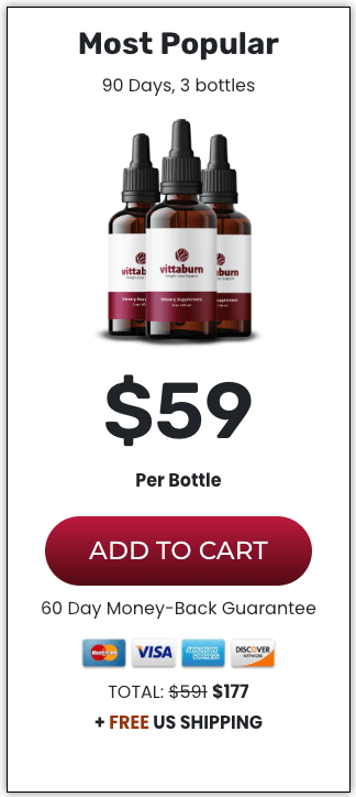 VittaBurn order 3 bottle