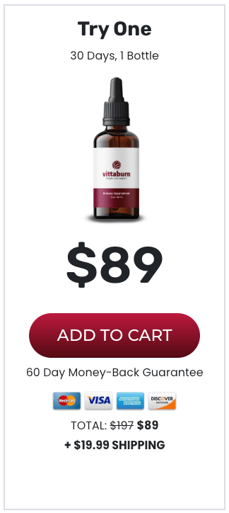 VittaBurn order 1 bottle