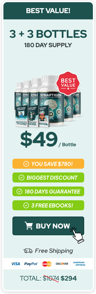 Synaptigen order 6 bottle