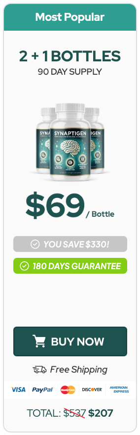 Synaptigen order 3 bottle