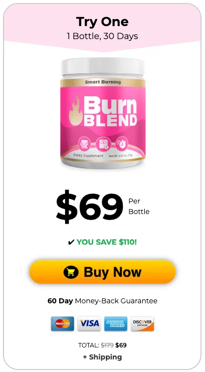 BurnBlend order 1 bottle