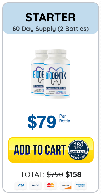 Biodentix order 2 bottle