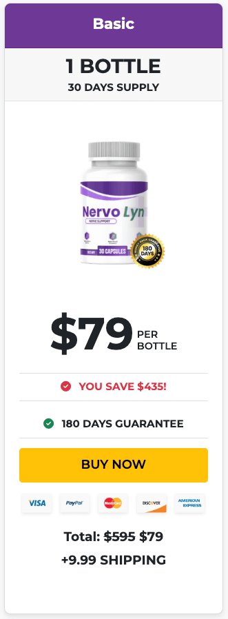 NervoLyn order 1 bottle