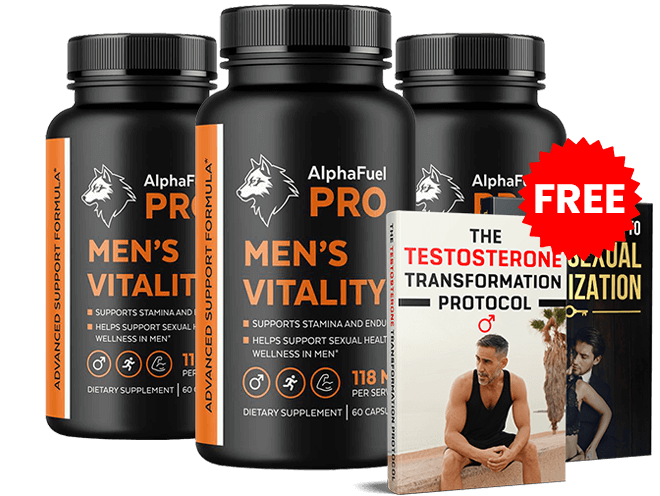 AlphaFuel Pro three bottles