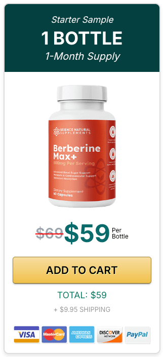 Berberine Max order 1 bottle