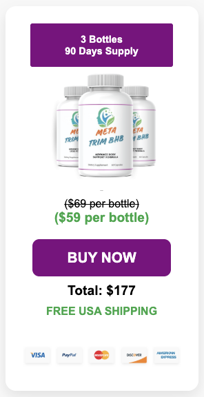 Metatrim BHB order 6 bottle