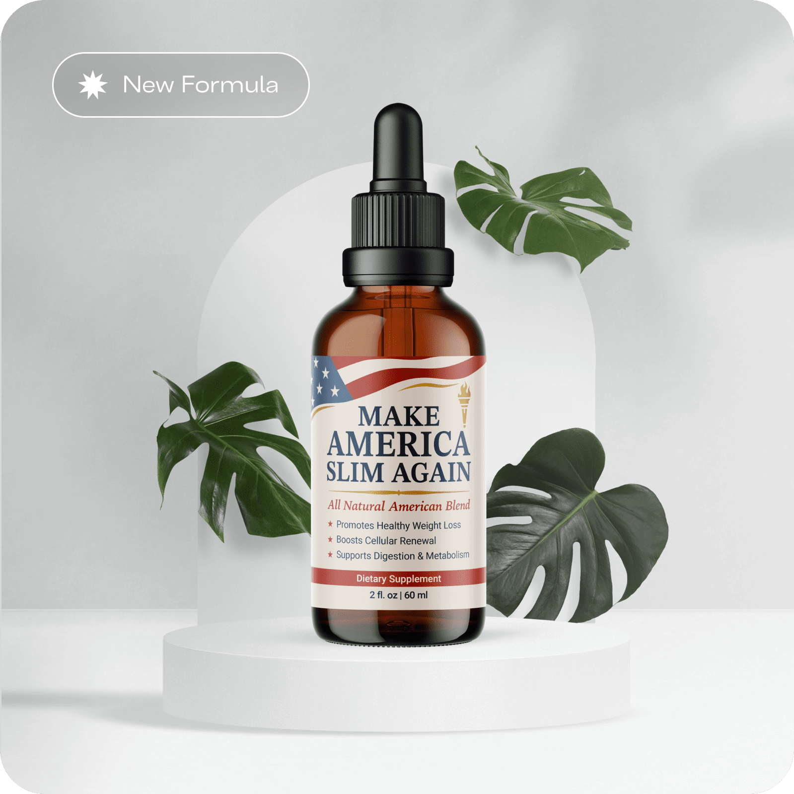 Make America Slim Again bottle 1