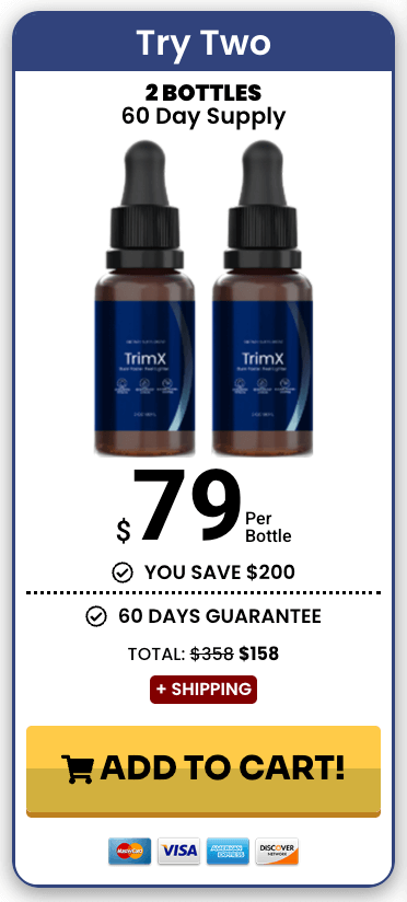 TrimX order 2 bottle